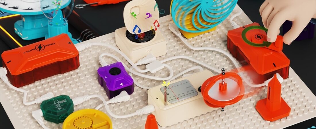 Unlocking Creativity and STEM Skills with Electronic Circuit Building Blocks
