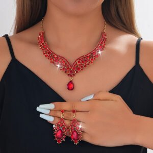 best quality ethnic necklace and earrings set
