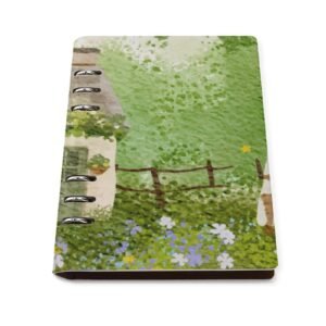 Rural Rustic Notebook Spiral Journal Binder A5 Artistic Binder Notebook (A5)