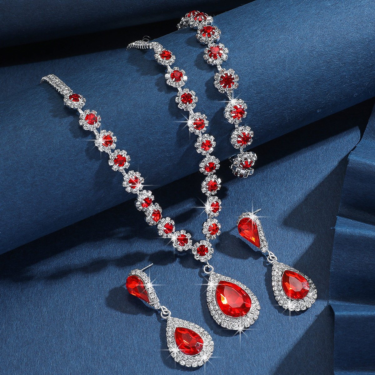 Alloy Bridal Jewelry Set - Image 2