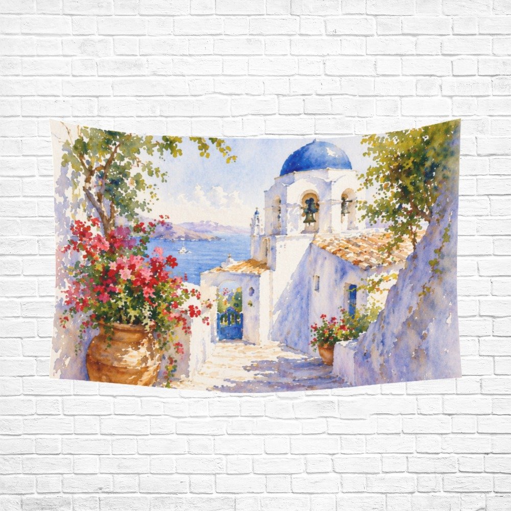 Day light decorative wall tapestry wall art Polyester wall Tapestry 90"x 60" Polyester Peach Skin Wall Tapestry 90"x 60"