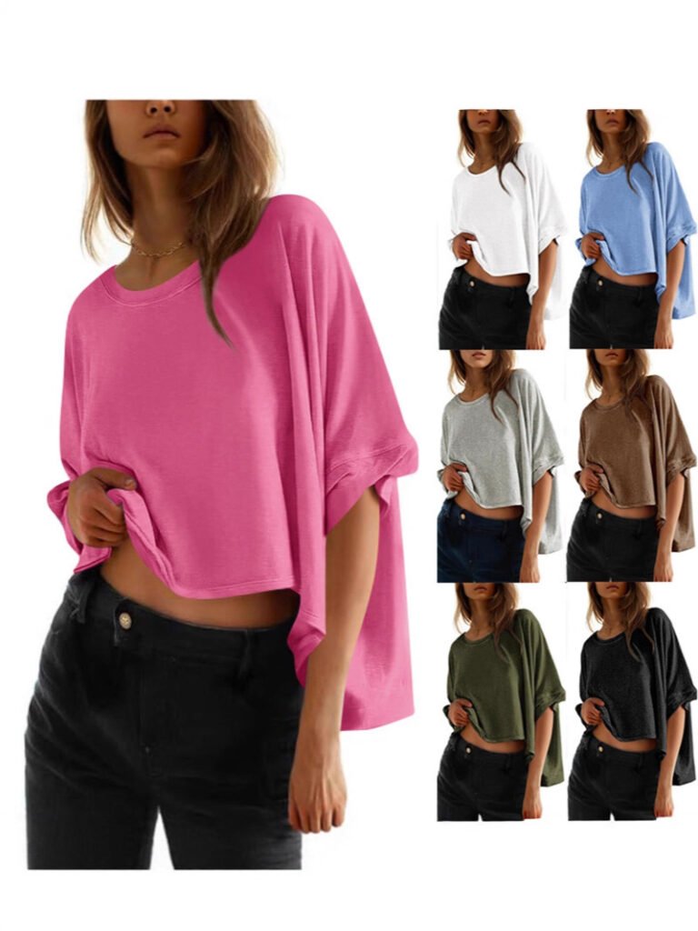 Womens Oversized short Sleeve T-shirt