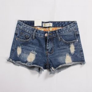 Women's Denim Ripped Shorts
