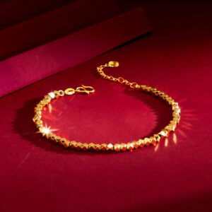 genuine 18K gold  Bracelet elegant