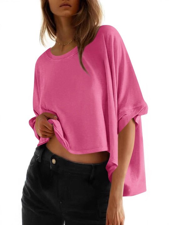 Womens Oversized short Sleeve T-shirt - Image 5