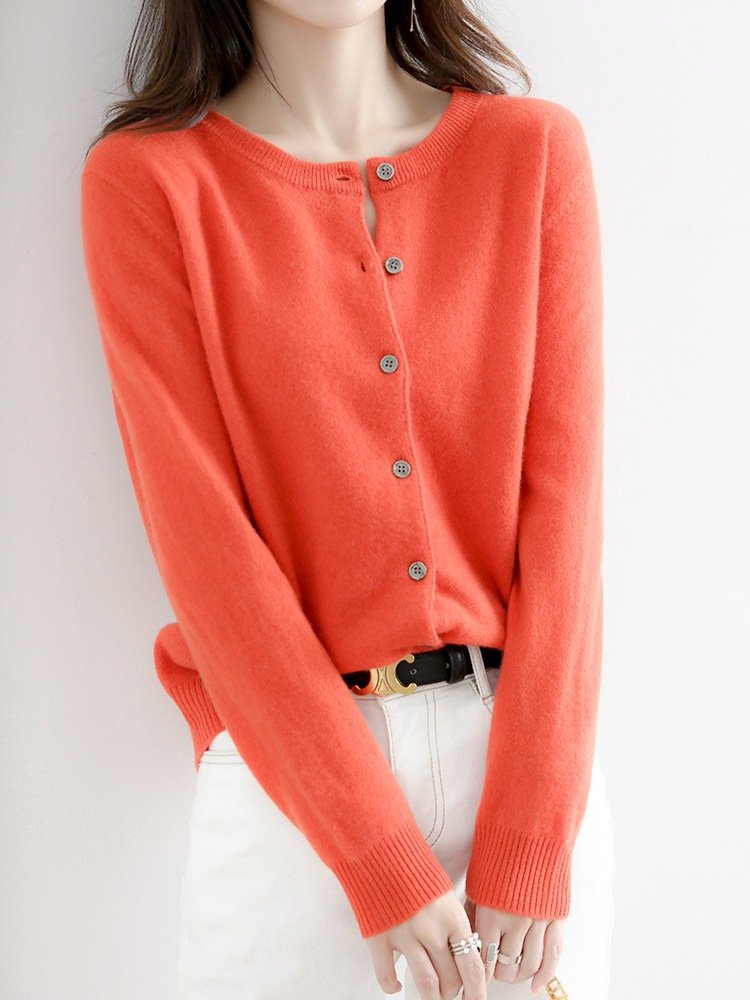 pure wool cardigan - Image 3