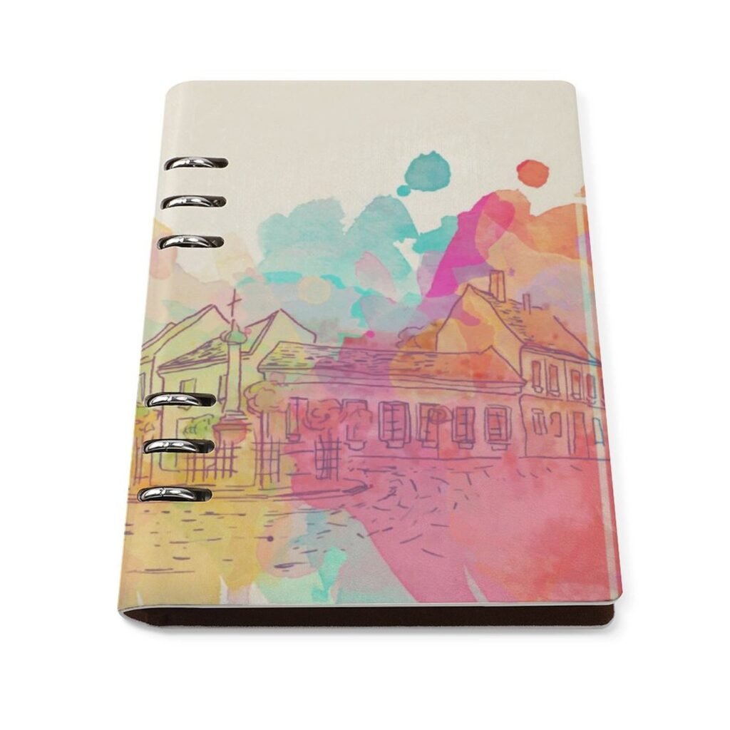 Designer Refillable Notebook Journal Binder(A5)