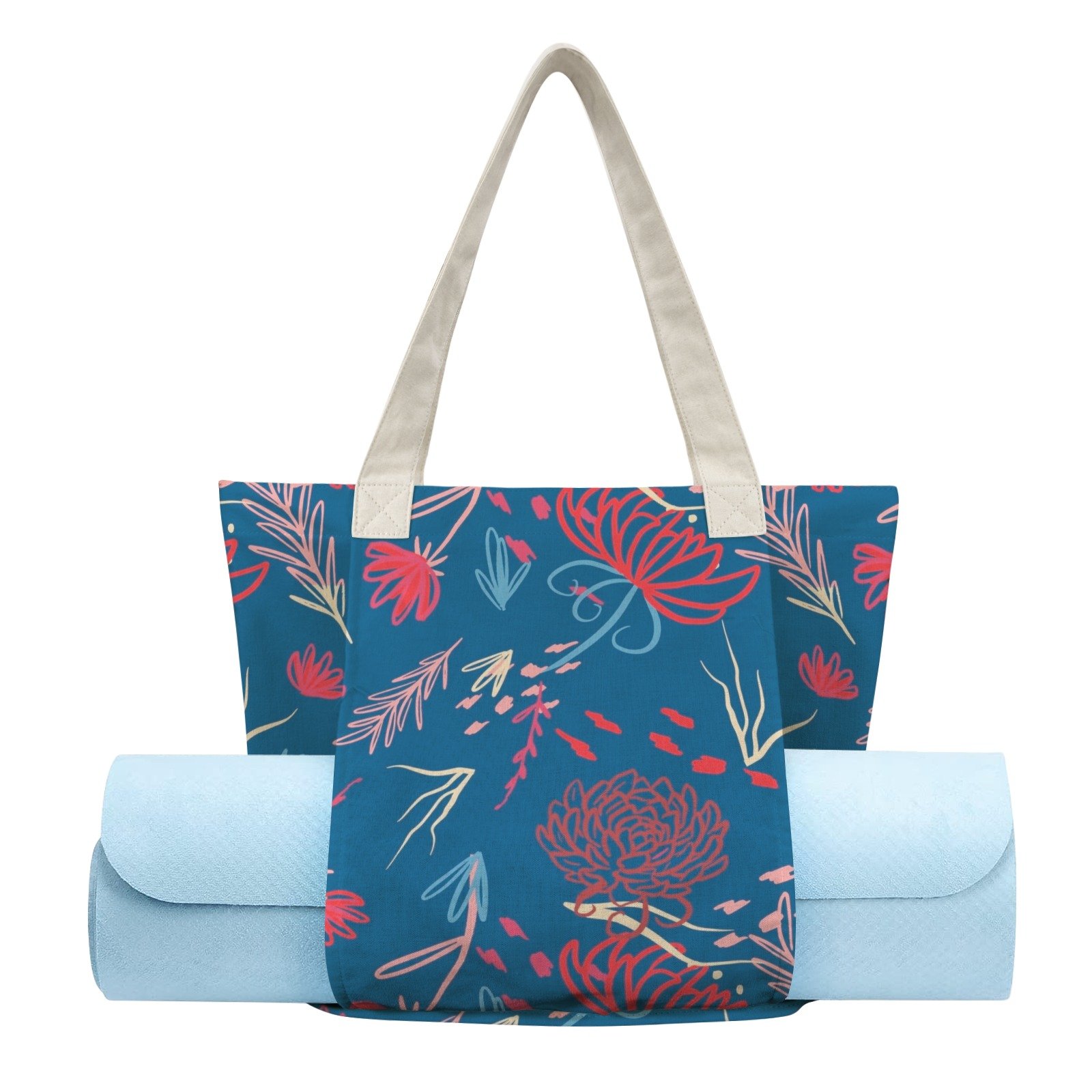 Yoga Tote bag shopping tote travel bag tote
