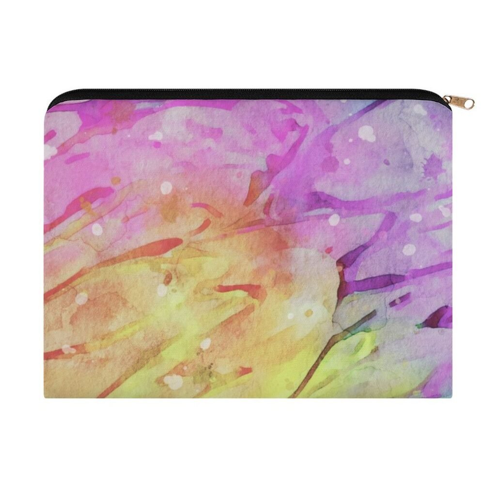 Big pouch bag purse graphics print 8.9"(L) × 6.5"(W)
