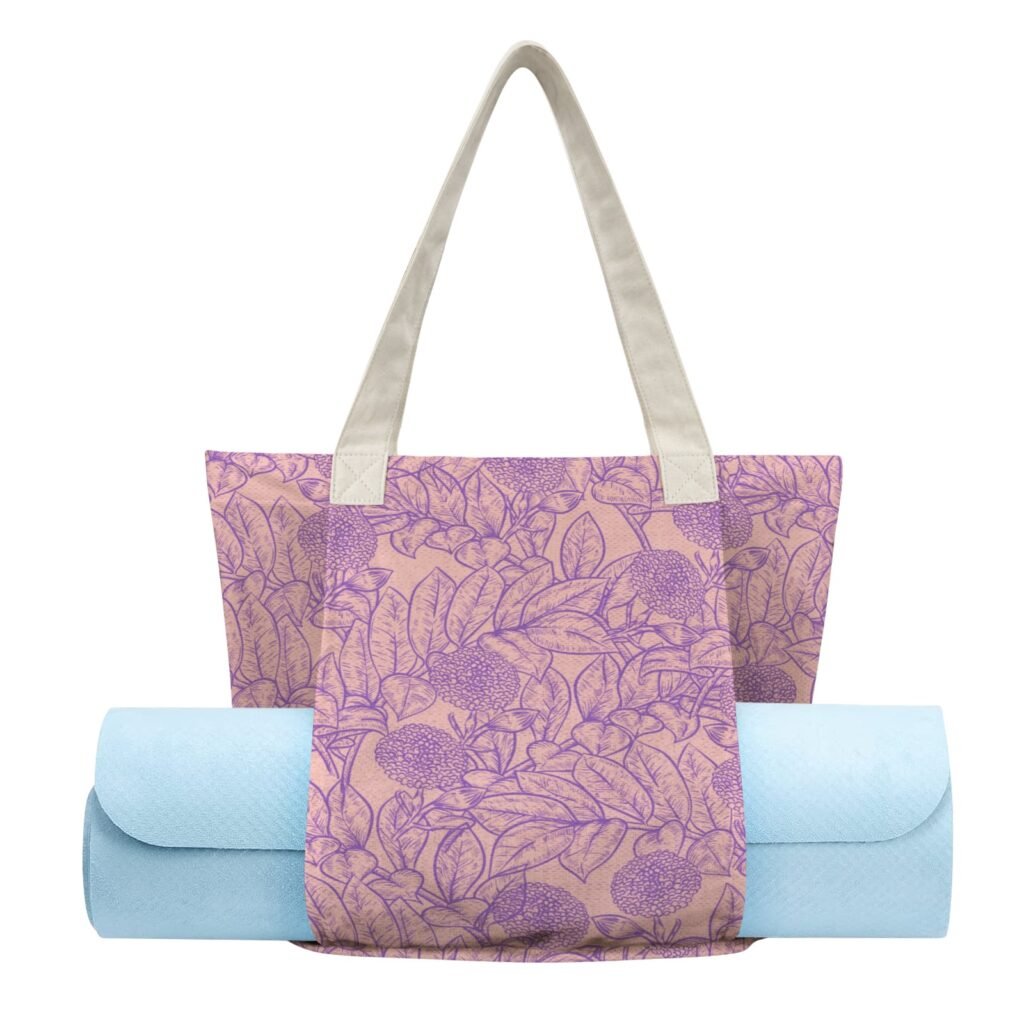 Yoga Tote bag shopping tote travel bag tote