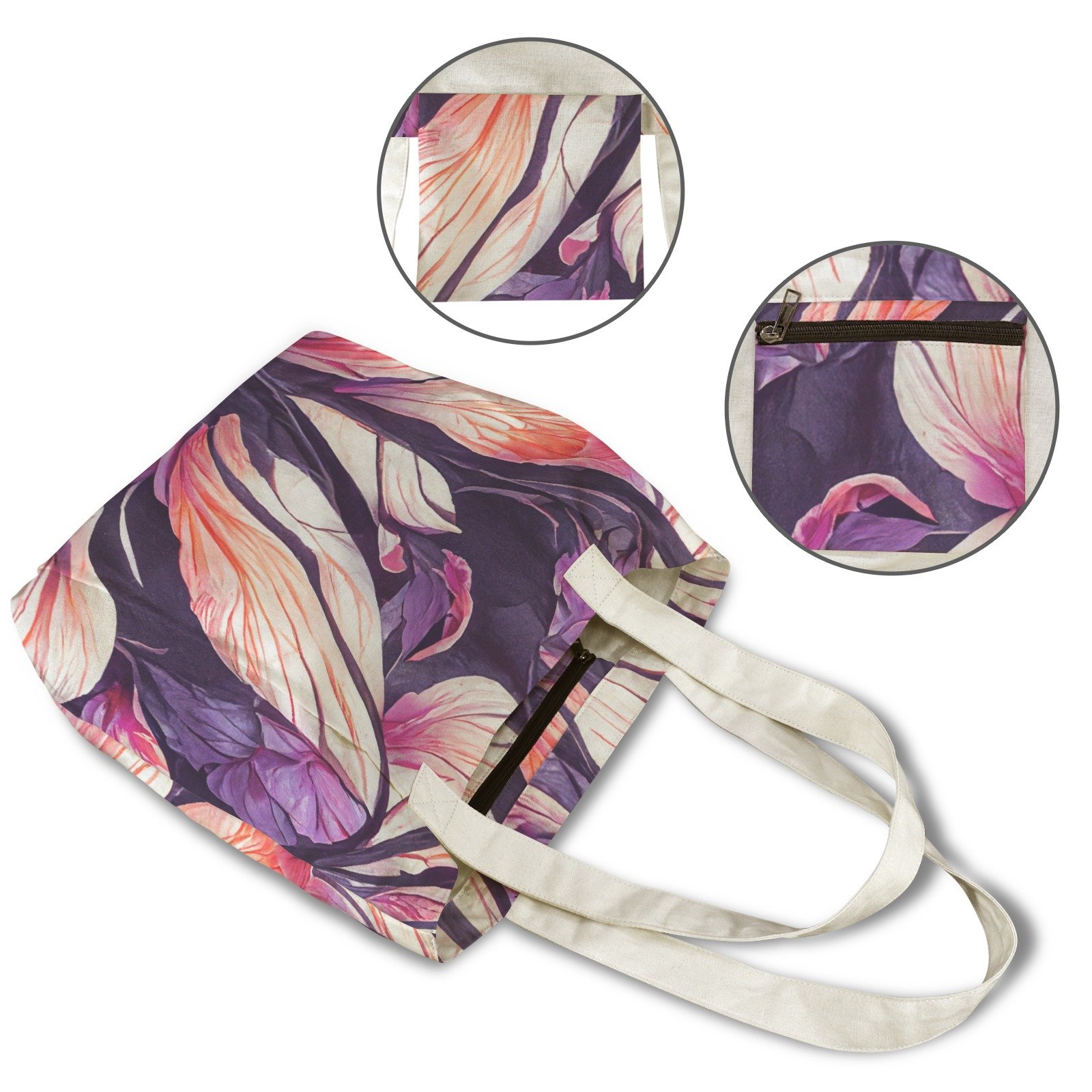 Yoga Tote bag shopping tote travel bag tote - Image 6