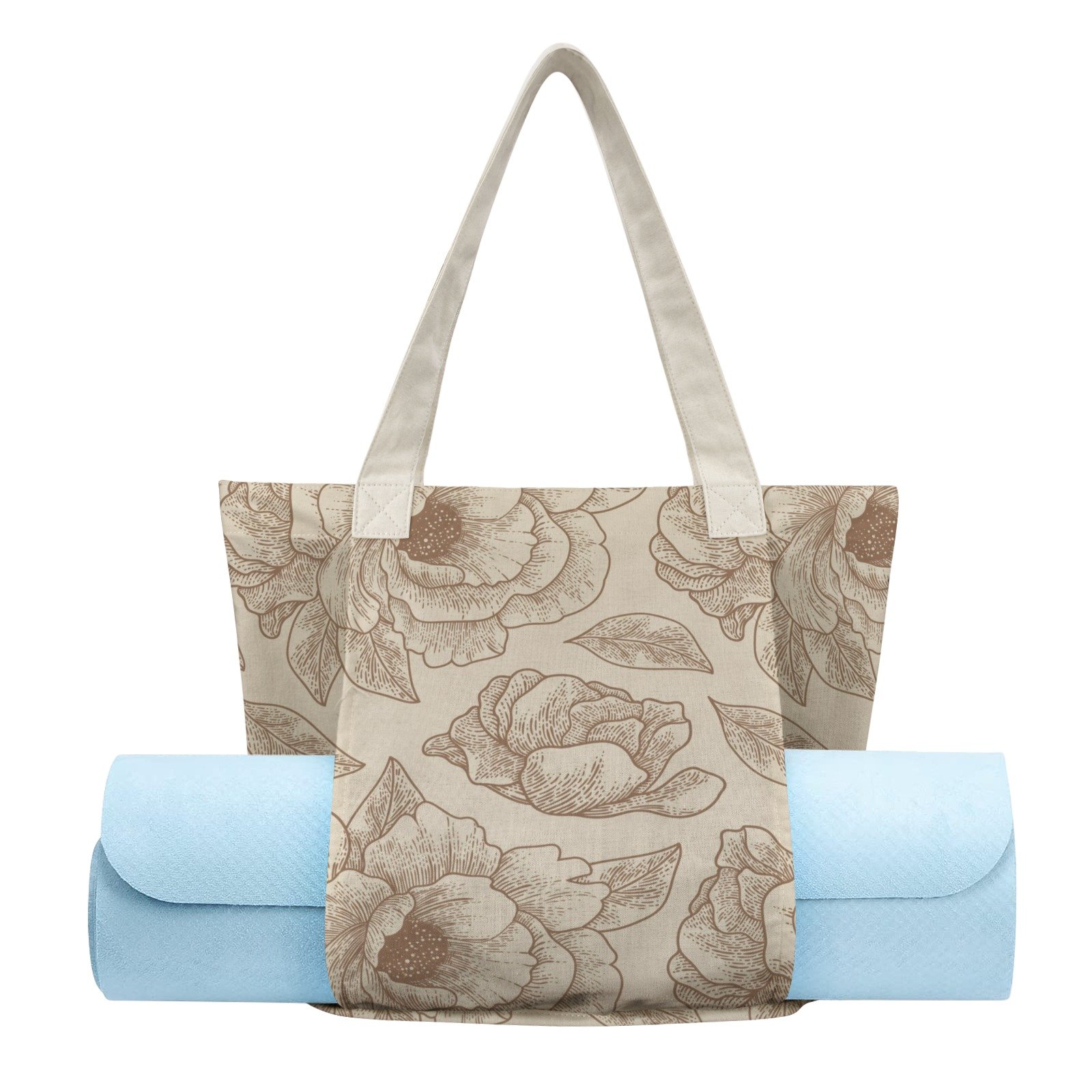 Yoga Tote bag shopping tote travel bag tote