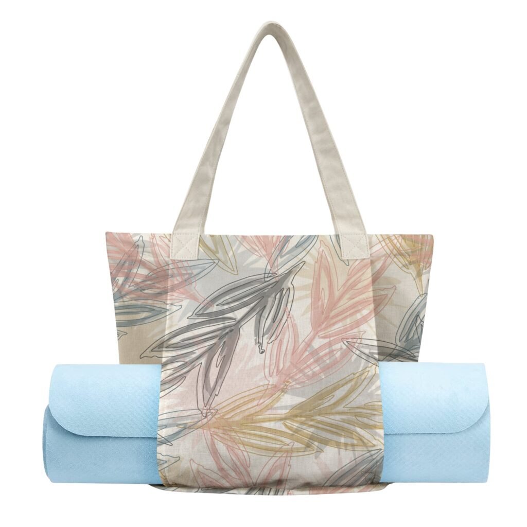 Yoga Tote bag shopping tote travel bag tote