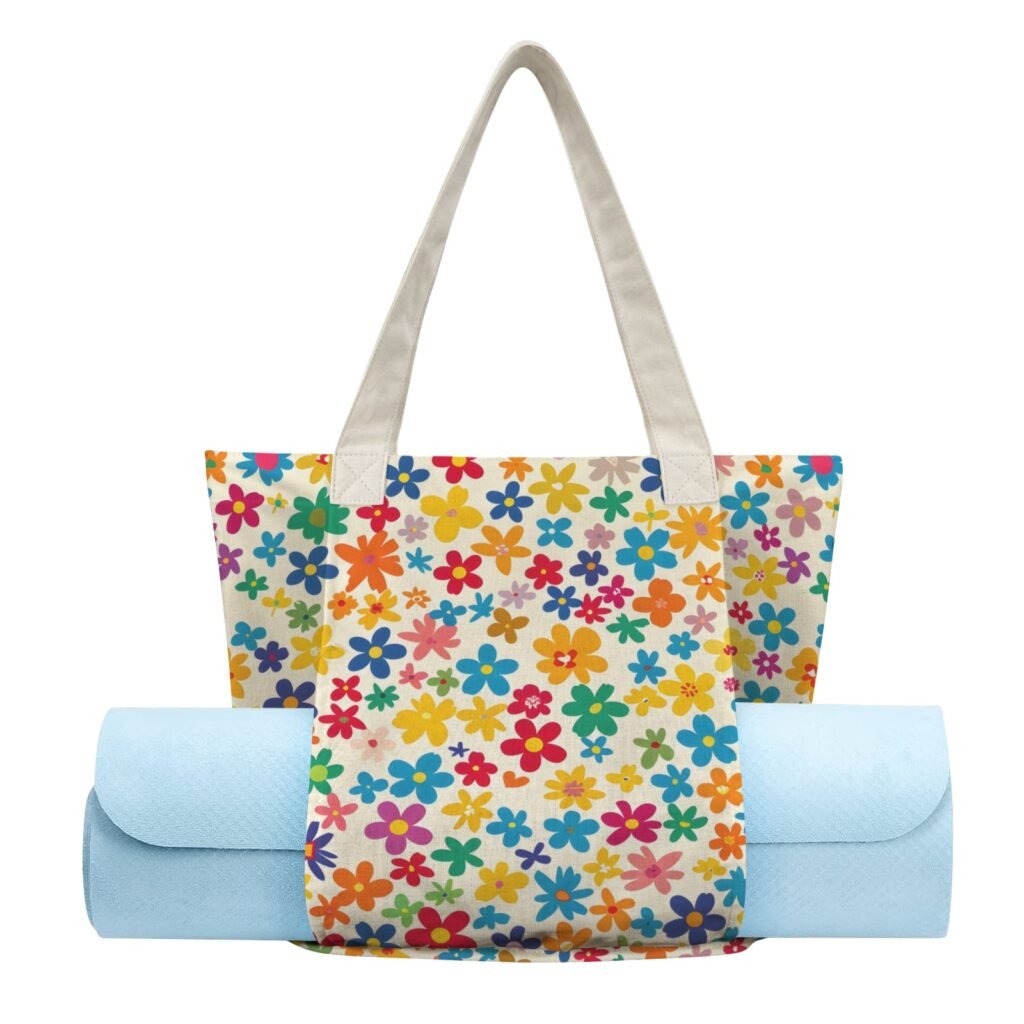 Yoga Tote bag shopping tote travel bag tote