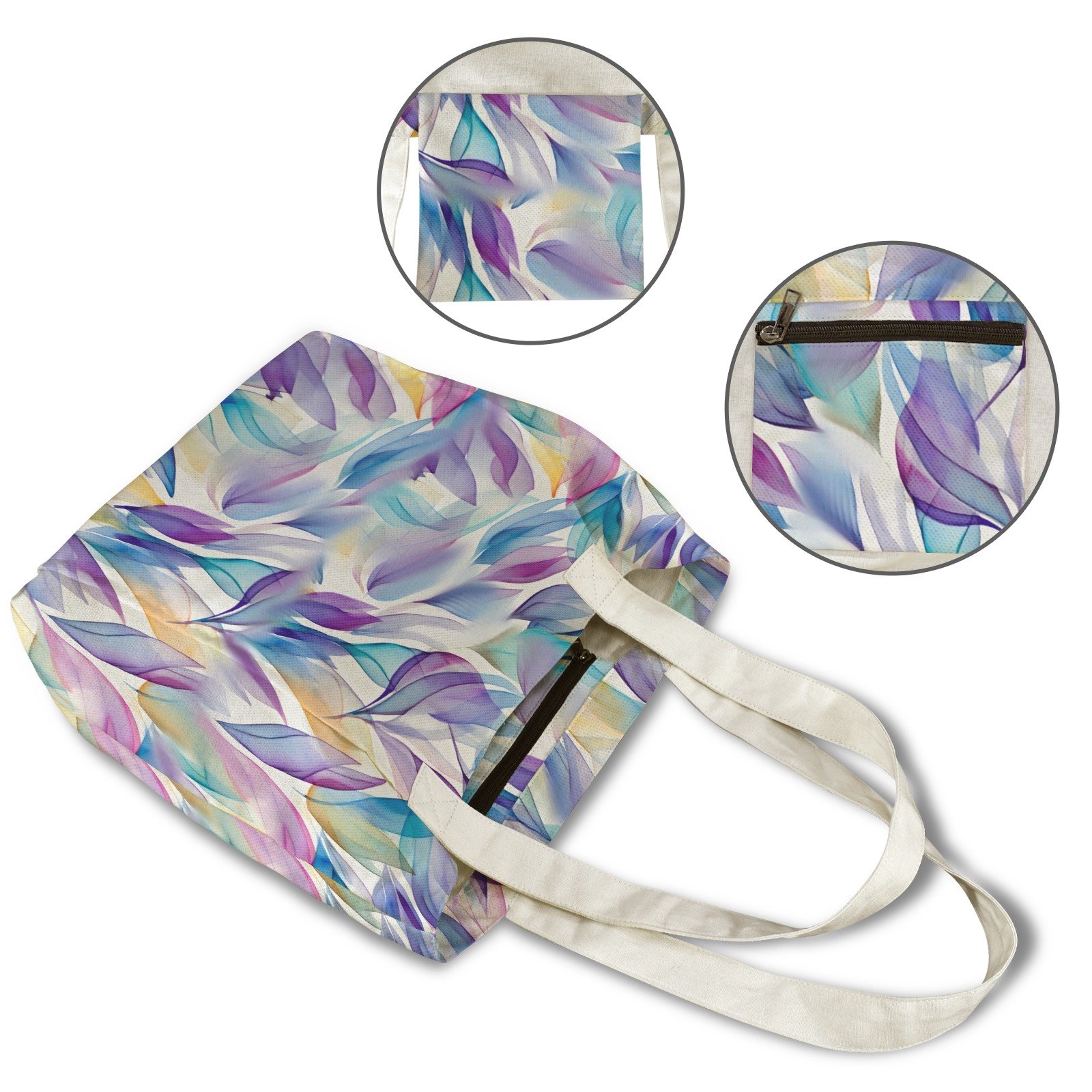 Yoga Tote bag shopping tote travel bag tote - Image 6
