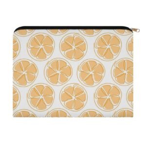 Big pouch floral abstract pattern 8.9"(L) × 6.5"(W)