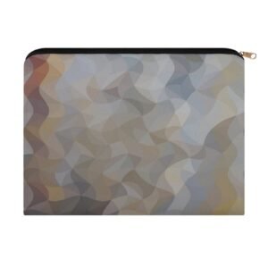 Big pouch floral abstract pattern 8.9"(L) × 6.5"(W)