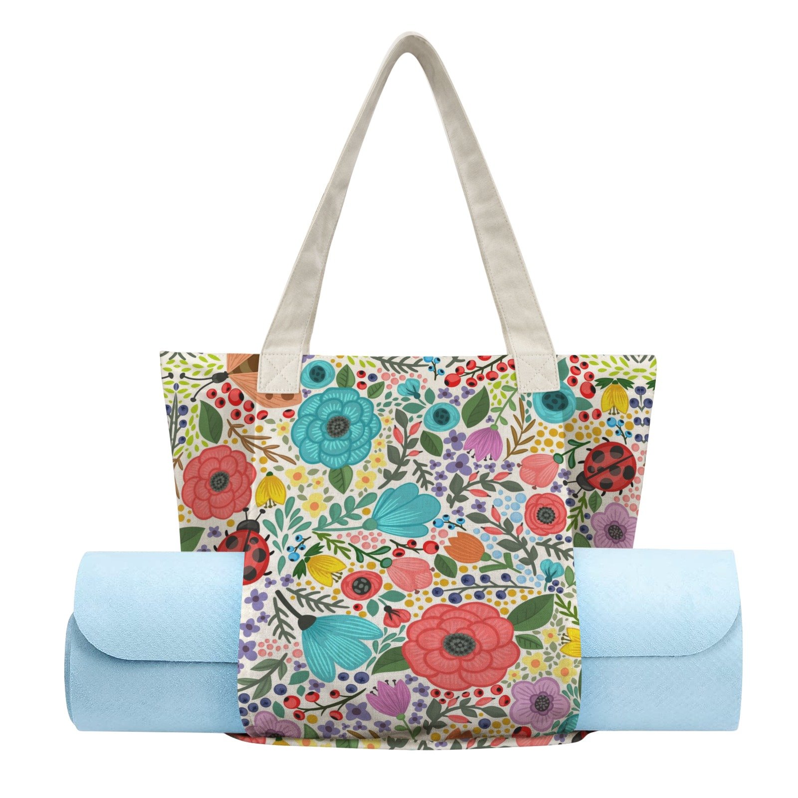 Yoga Tote bag shopping tote travel bag tote