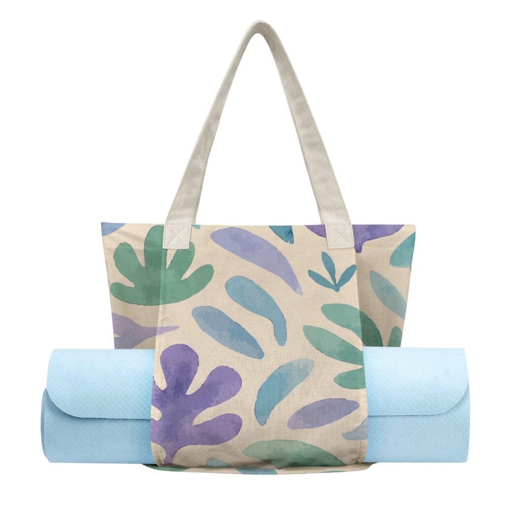Yoga Tote bag shopping tote travel bag tote
