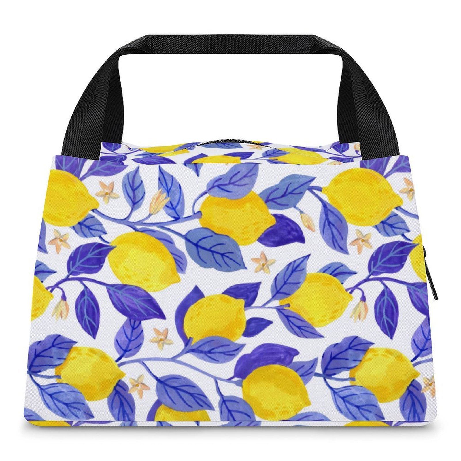 Reusable water resistant lunch bag tote for work, picnics, outdoor, traveling or shopping easy carry