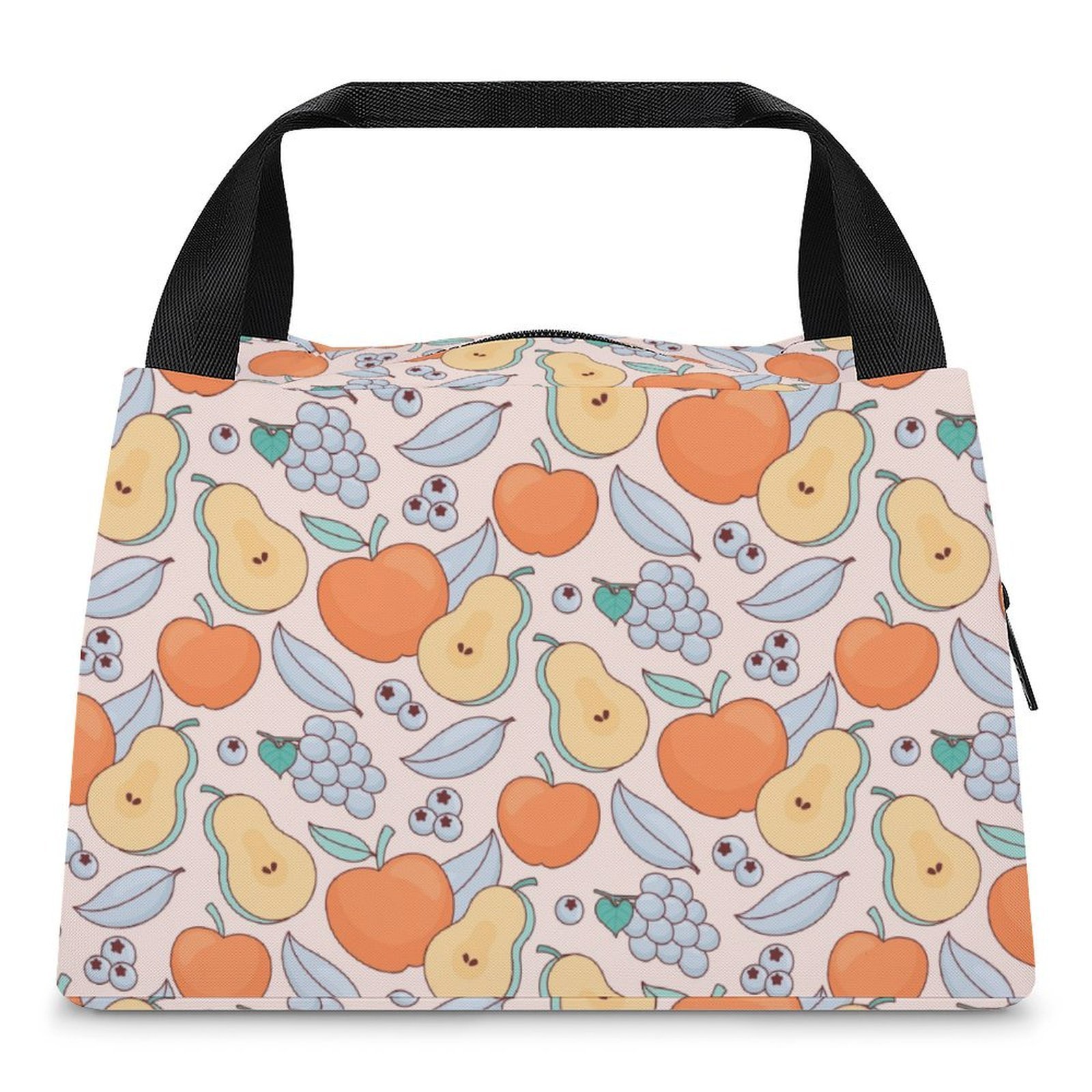 Reusable water resistant lunch bag tote for work, picnics, outdoor, traveling or shopping easy carry