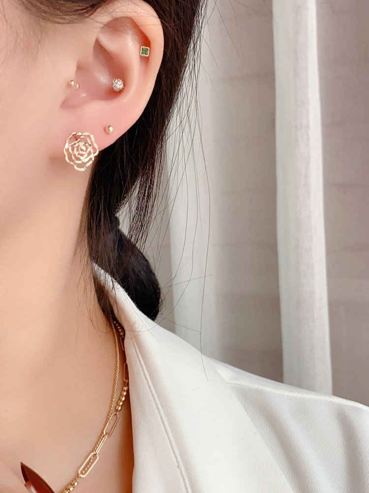 pure 10k solid gold Earrings - Image 4