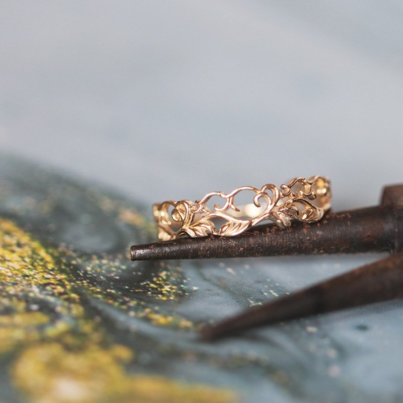 10k pure gold ring - Image 3