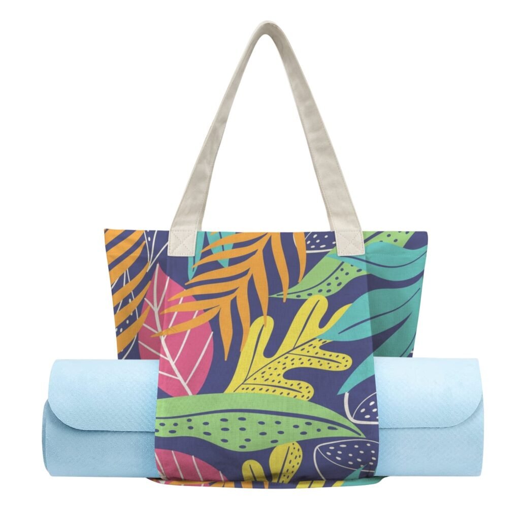 Yoga Tote bag shopping tote travel bag tote