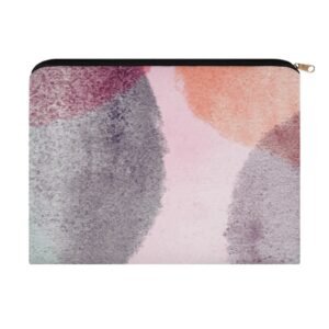 Big pouch floral abstract pattern 8.9"(L) × 6.5"(W)