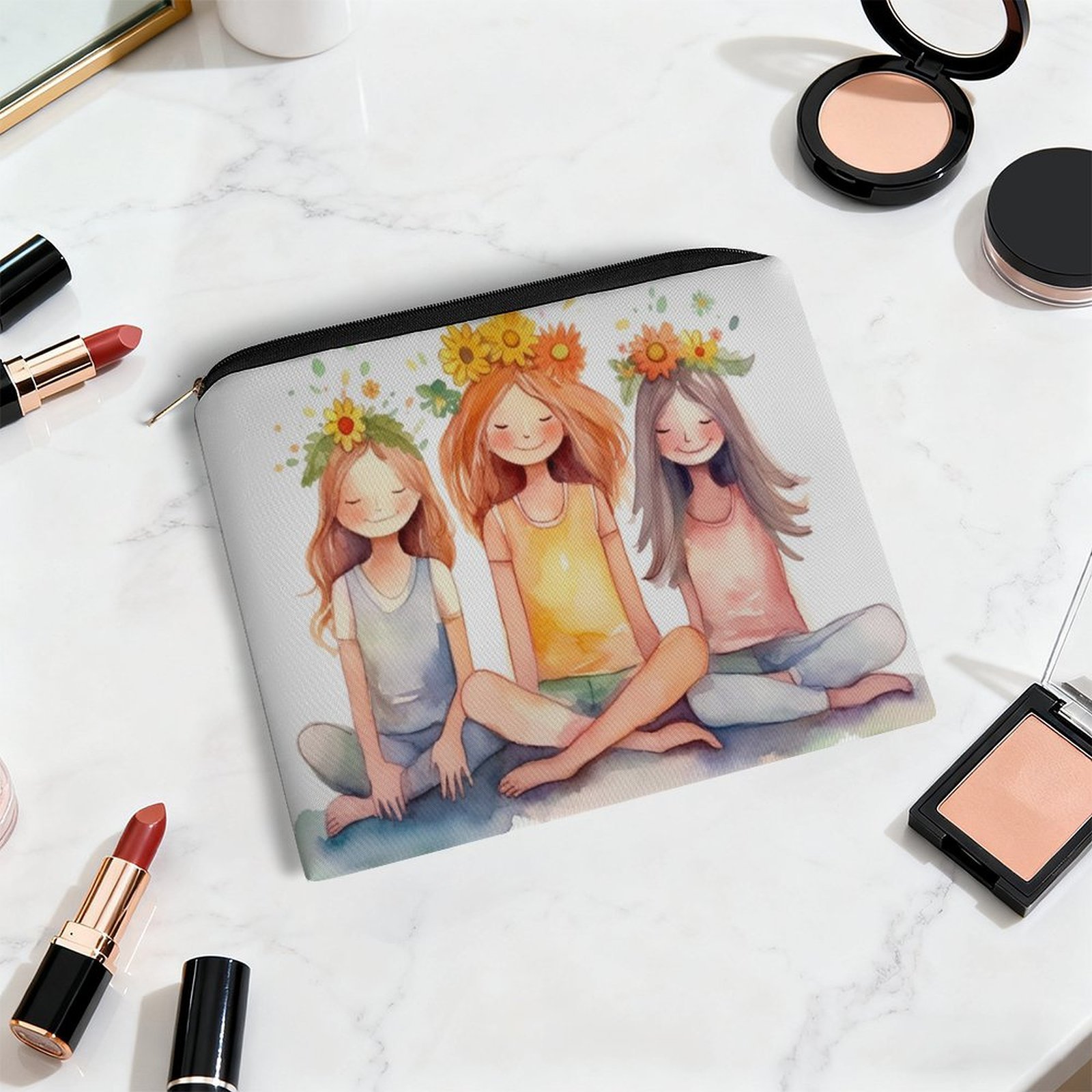Big pouch bag girls graphics 8.9"(L) × 6.5"(W) - Image 5