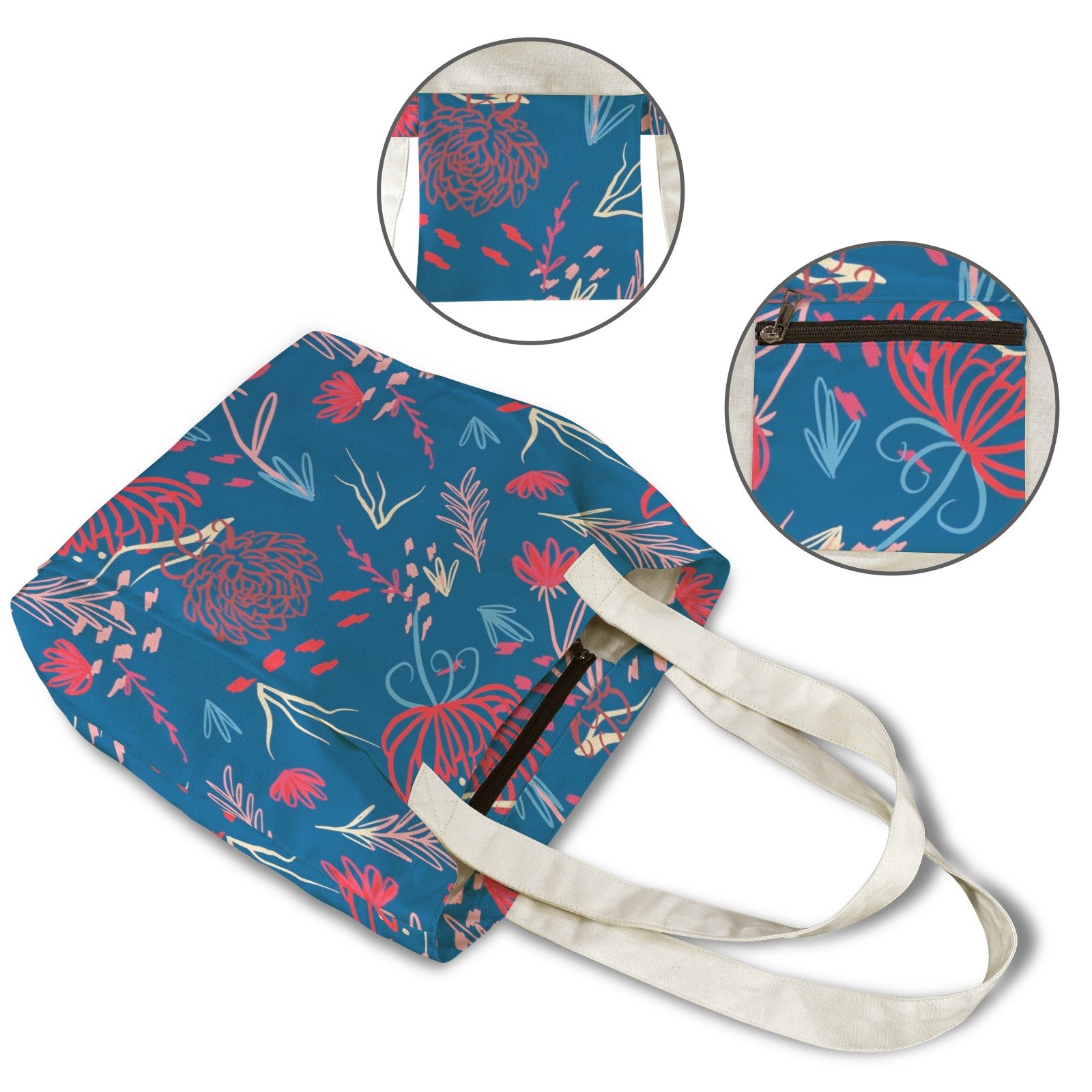 Yoga Tote bag shopping tote travel bag tote - Image 6