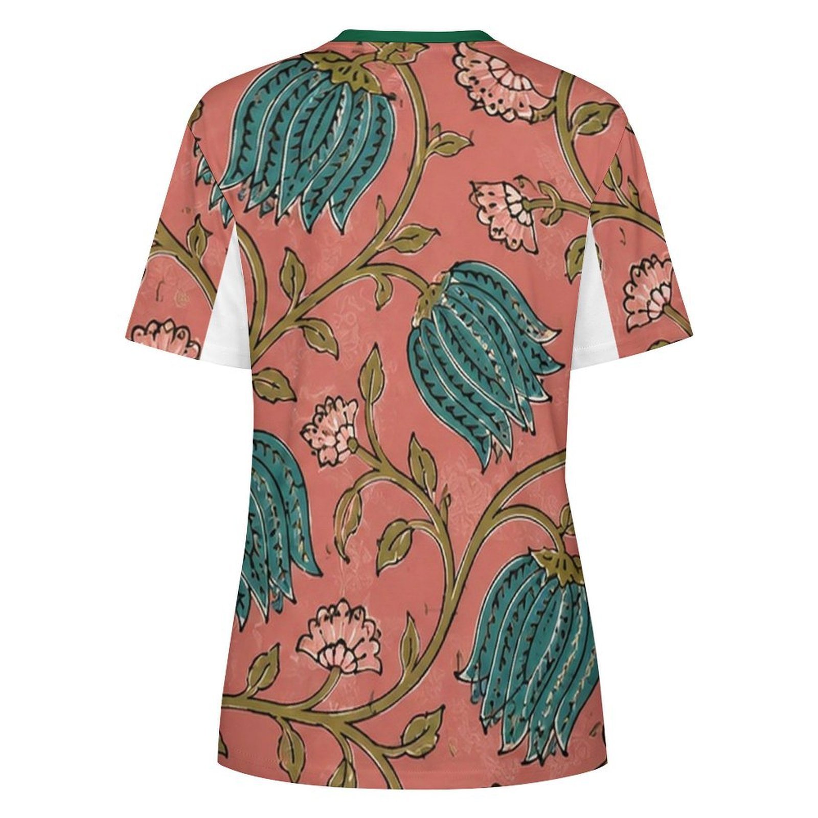 Design All-Over Print Women's Cotton T-Shirt - Image 2
