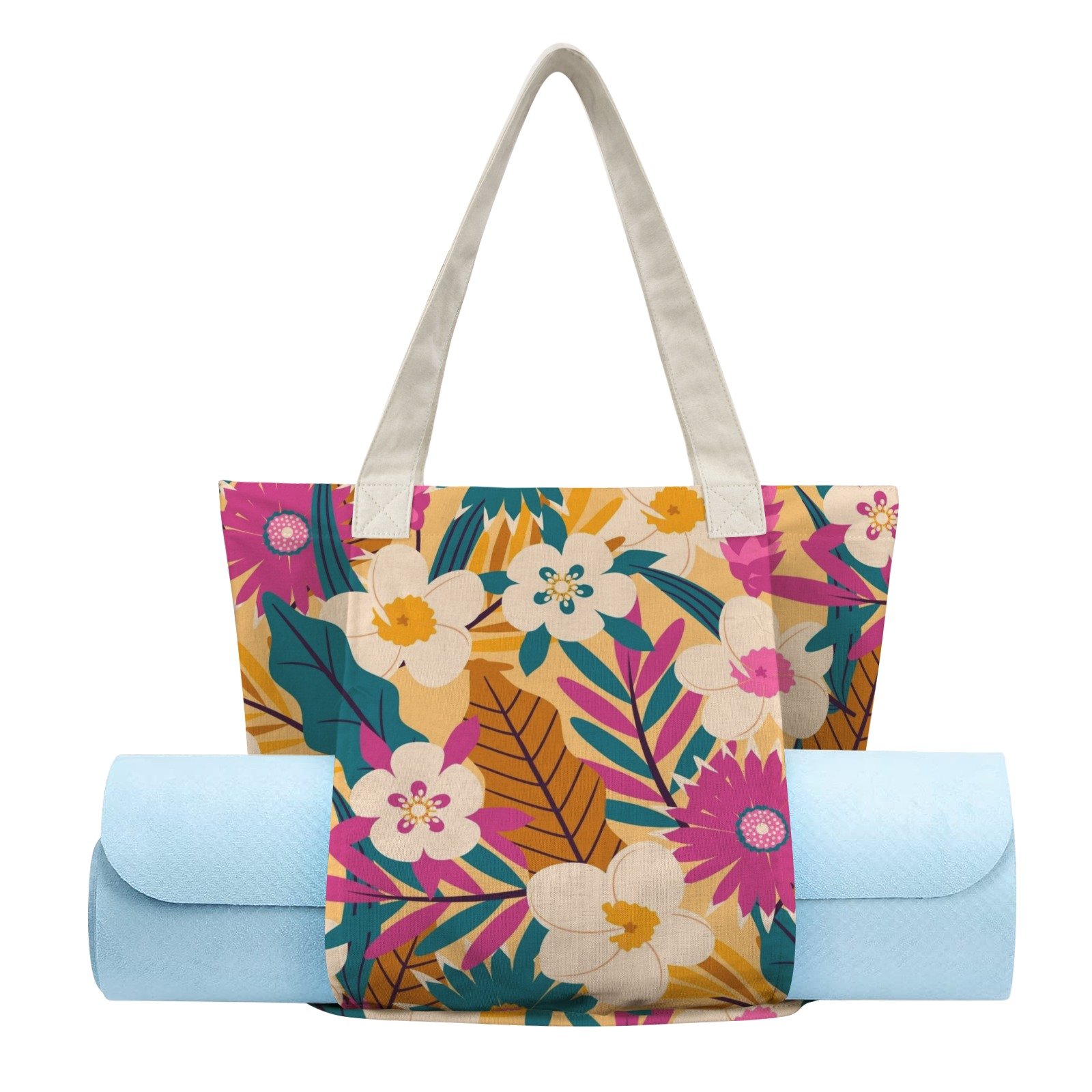 Yoga Tote bag shopping tote travel bag tote
