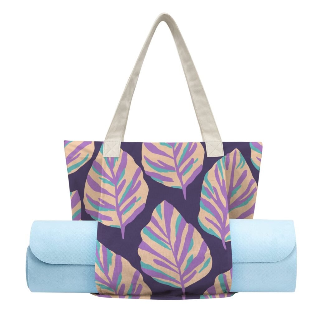 Yoga Tote bag shopping tote travel bag tote