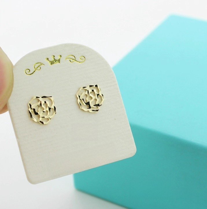 pure 10k solid gold Earrings - Image 9