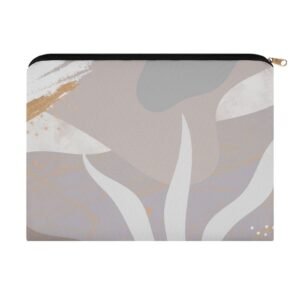 Big pouch floral abstract pattern 8.9"(L) × 6.5"(W)