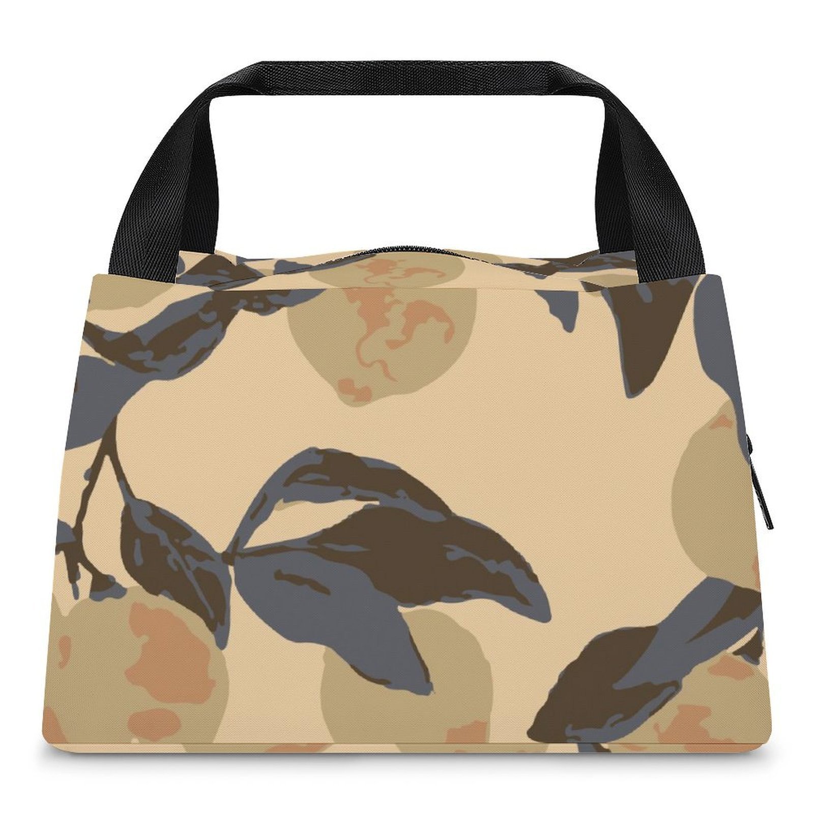 Reusable water resistant lunch bag tote for work, picnics, outdoor, traveling or shopping easy carry