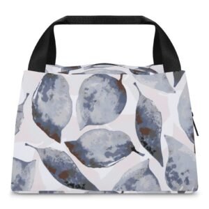 Reusable water resistant  lunch bag tote for work, picnics, outdoor, traveling or shopping easy carry