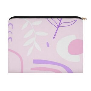 Big pouch floral abstract pattern 8.9"(L) × 6.5"(W)