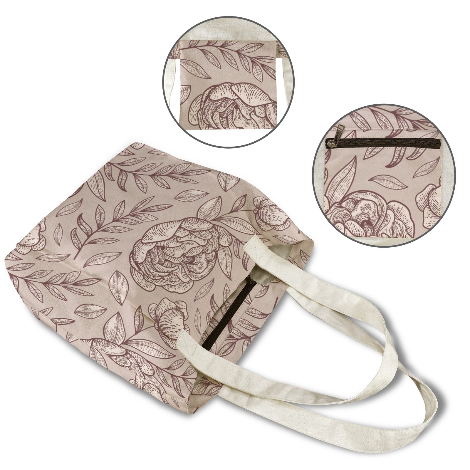 Yoga Tote bag shopping tote travel bag tote - Image 6