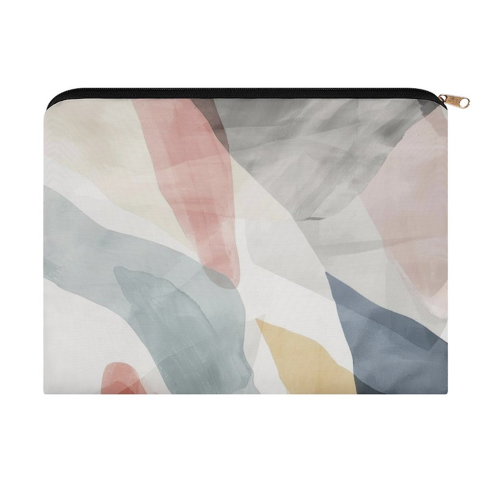 Big pouch floral abstract pattern 8.9"(L) × 6.5"(W)