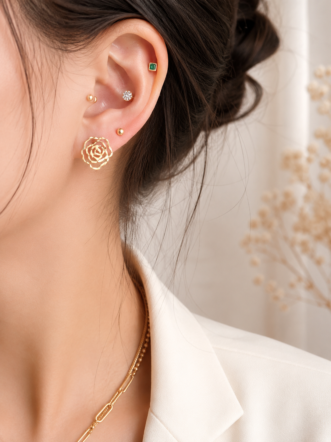 pure 10k solid gold Earrings - Image 10