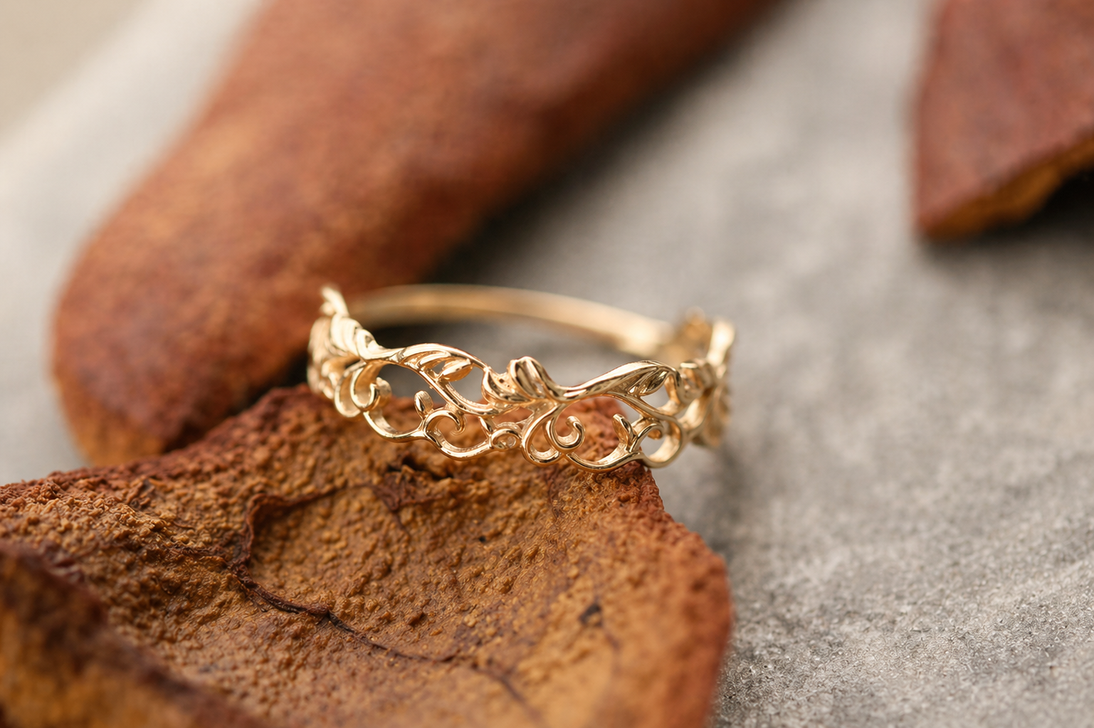 10k pure gold ring - Image 7