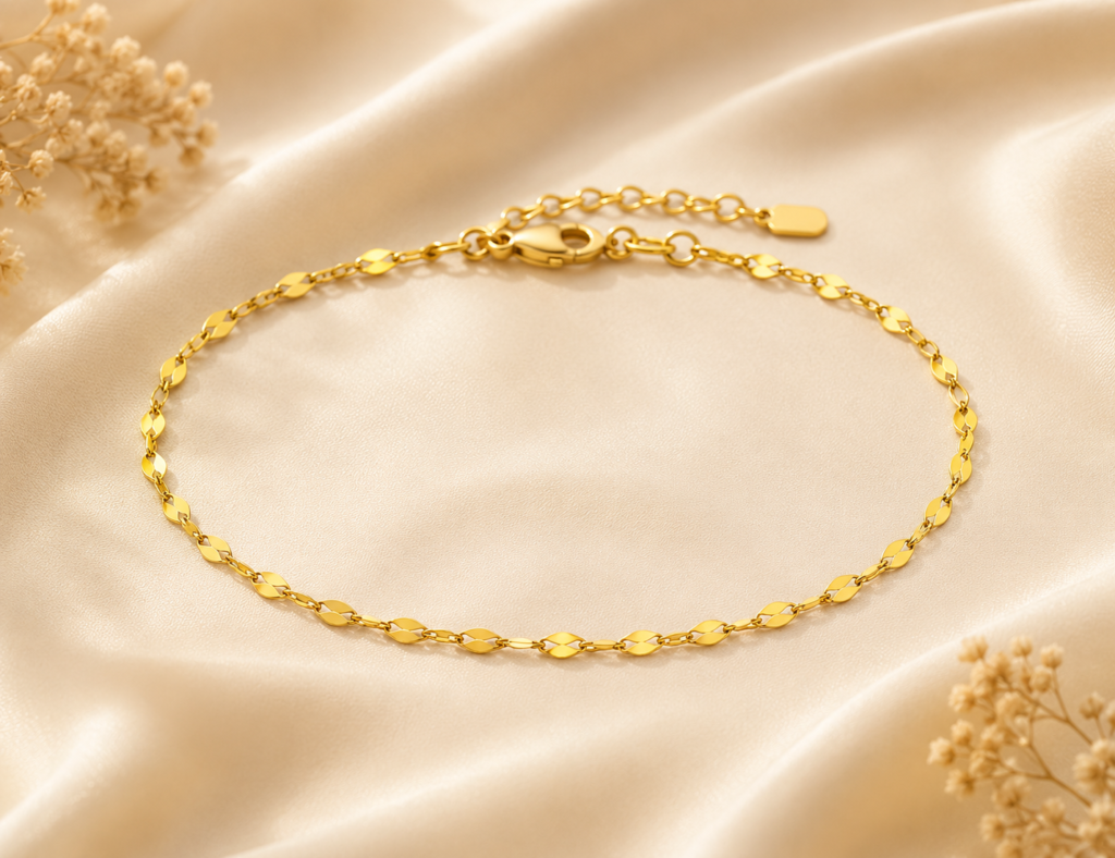 14k pure gold bracelet