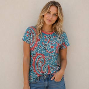 Design All-Over Print Women's Cotton T-Shirt