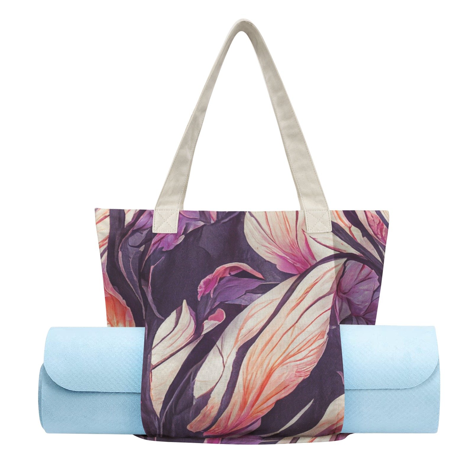 Yoga Tote bag shopping tote travel bag tote