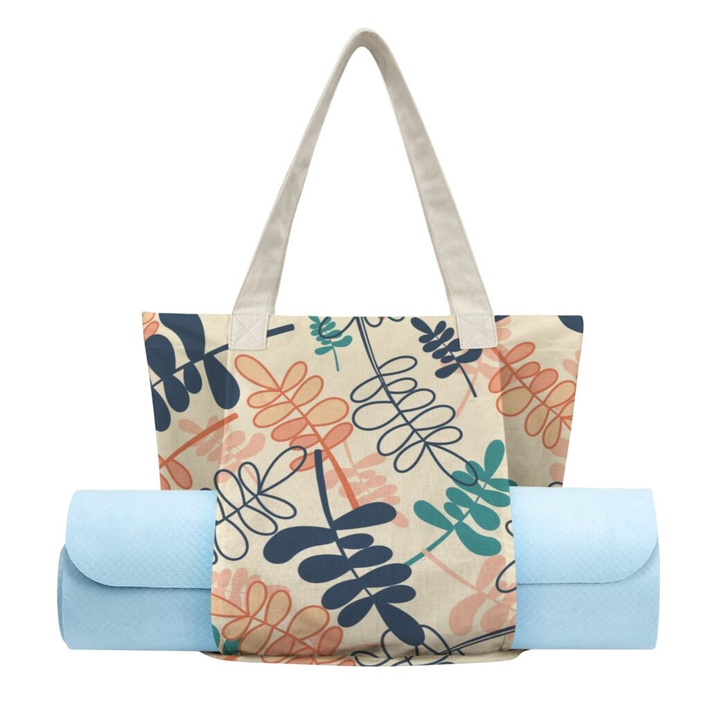 Yoga Tote bag shopping tote travel bag tote