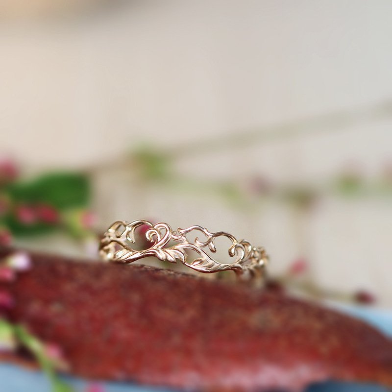10k pure gold ring - Image 4