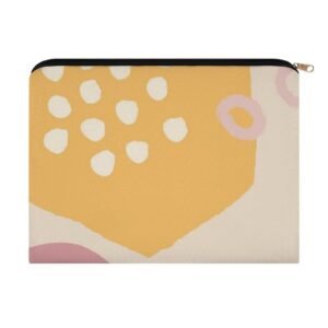 Big pouch floral abstract pattern 8.9"(L) × 6.5"(W)