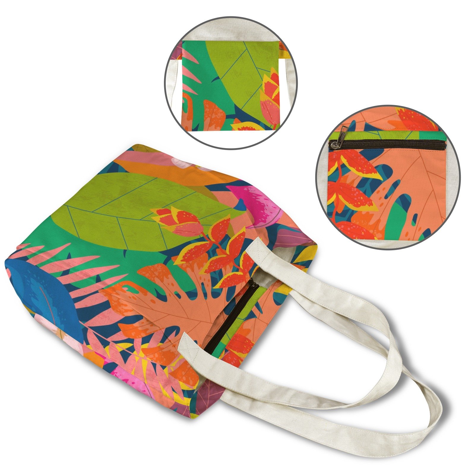 Yoga Tote bag shopping tote travel bag tote - Image 6